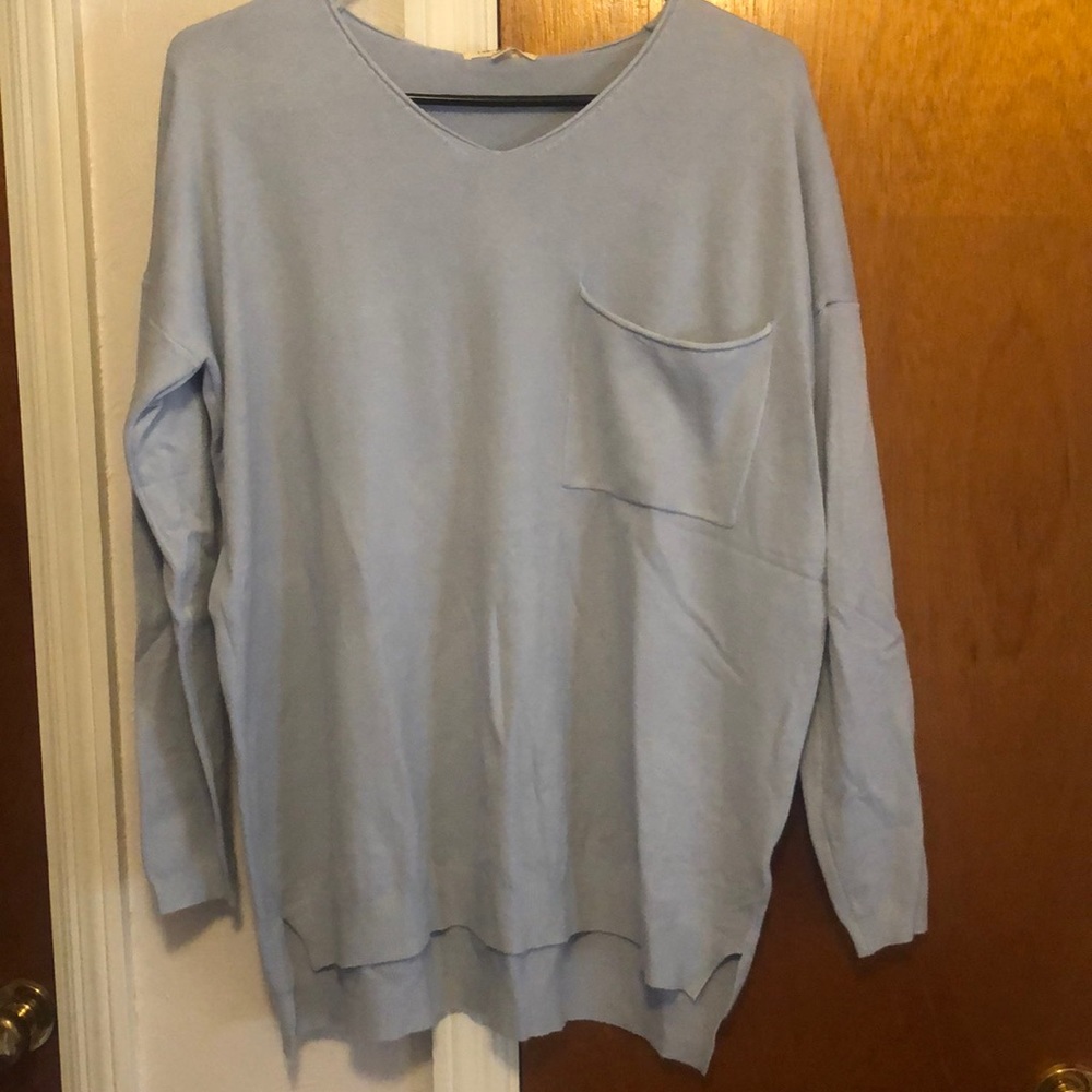 Tea N Rose ice blue sweater